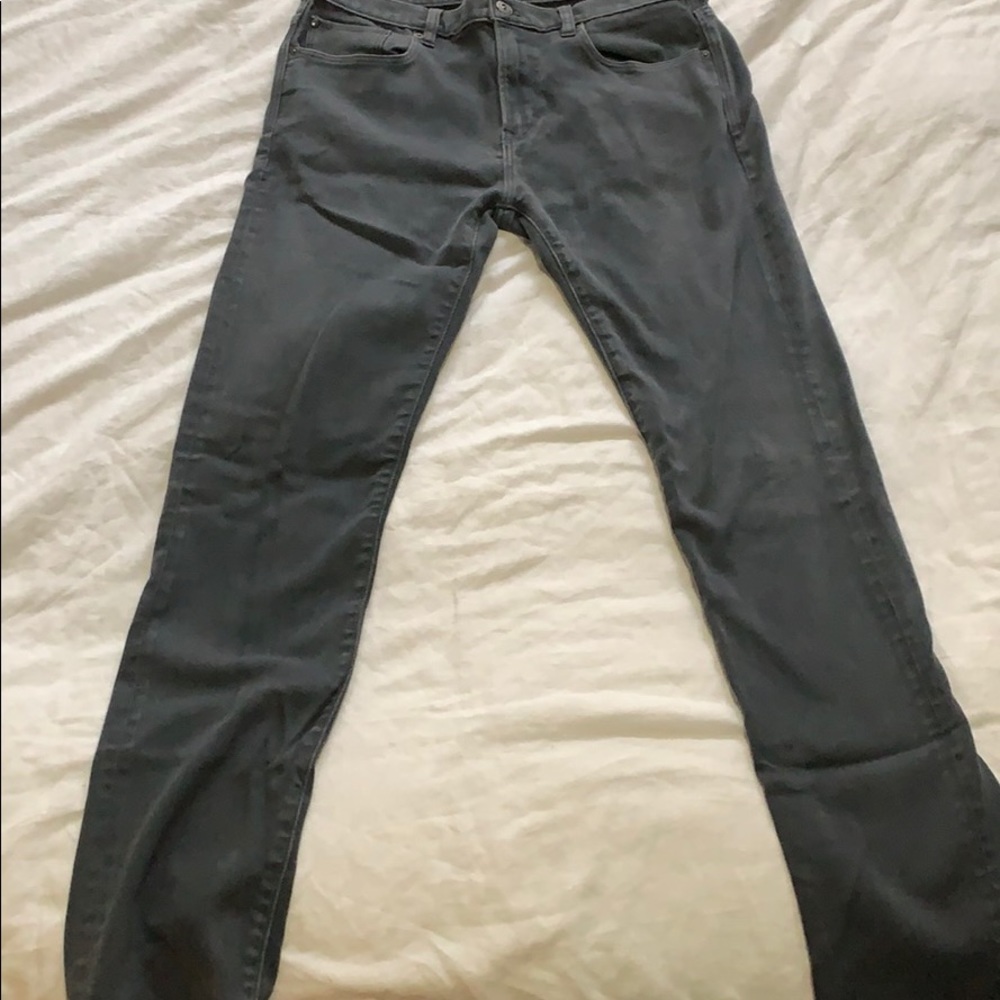 Banana Republic “The Traveler” black jeans
